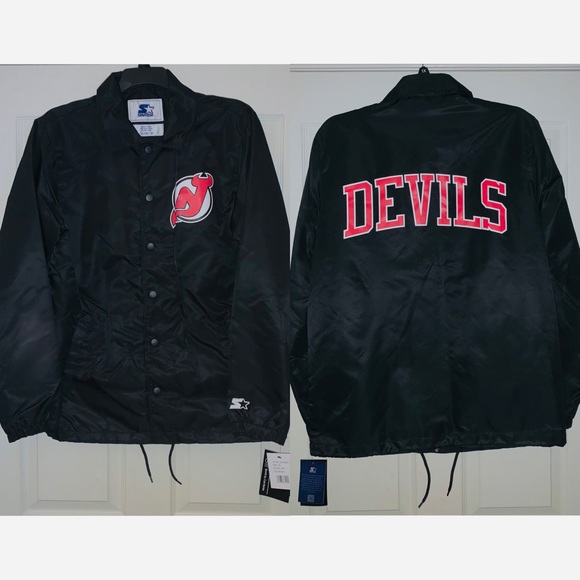STARTER Other - Starter NHL NJ Devils Coach’s Jacket Size M